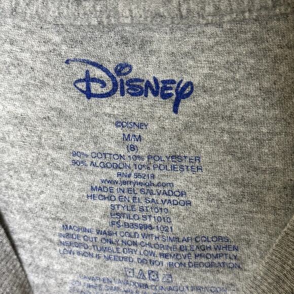 DISNEY WORLD FUN TIMES YOUTH GRAY SHORT SLEEVE CREW NECK T-SHIRT SIZE 8 MEDIUM - Picture 4 of 6